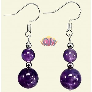 BRINCOS GOTAS DE AMETISTA BRINCOS GOTAS DE AMETISTA